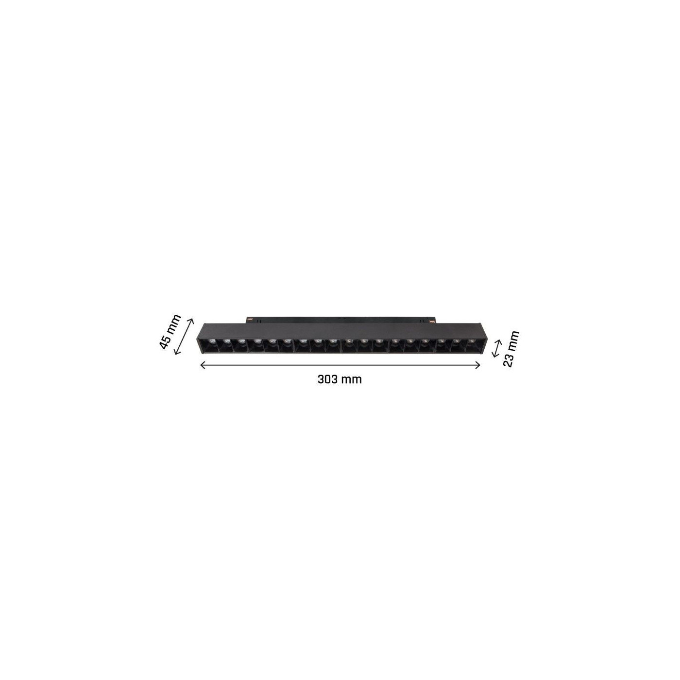 Reflektor Prism M Tecna Click Black 314502 Aio