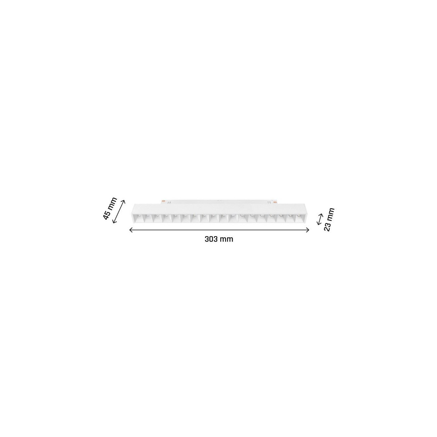 Reflektor Prism M Tecna Click White 314501 Aio