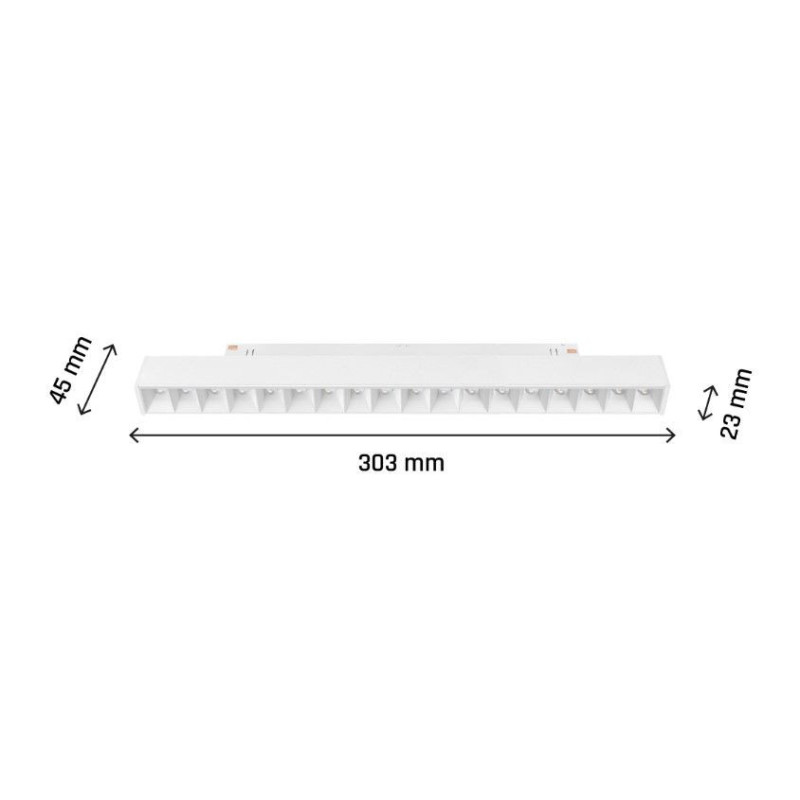 Reflektor Prism M Tecna Click White 314501 Aio