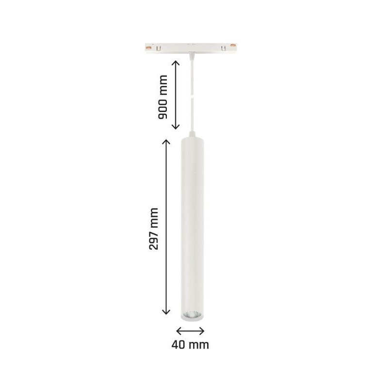 Oprawa Hodis Tecna Click White 329011 Aio