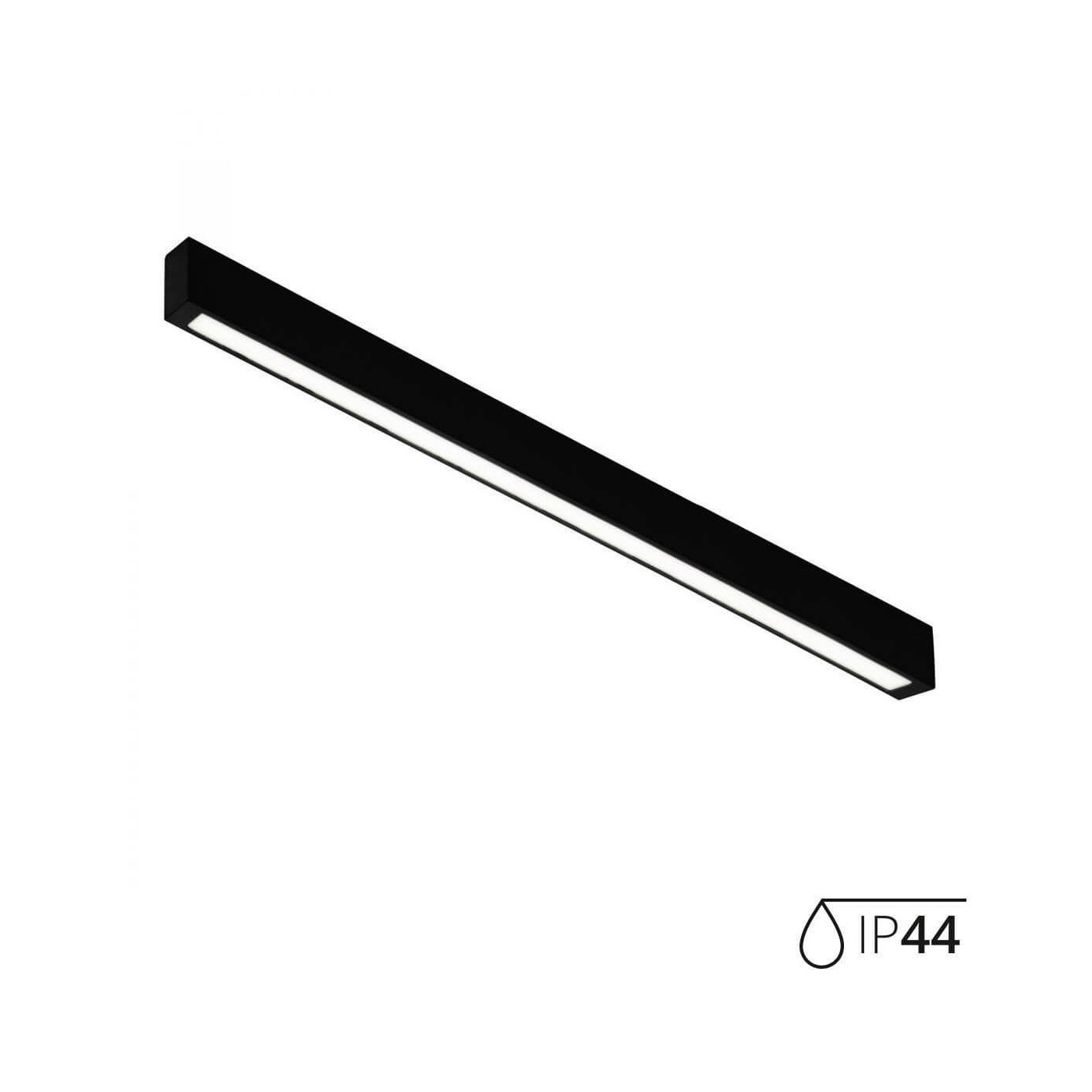 Kinkiet Kubus Wall M CCT Black 132502 Aio