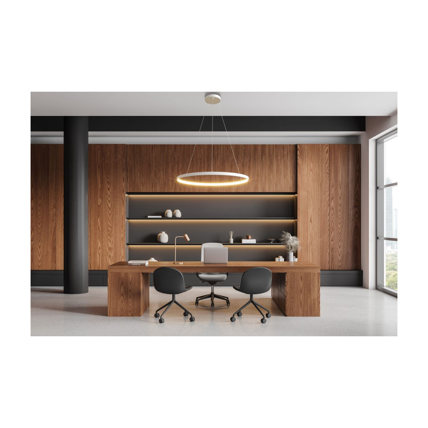 Lampa Wisząca Aplis I S White 3000K 127401 Aio