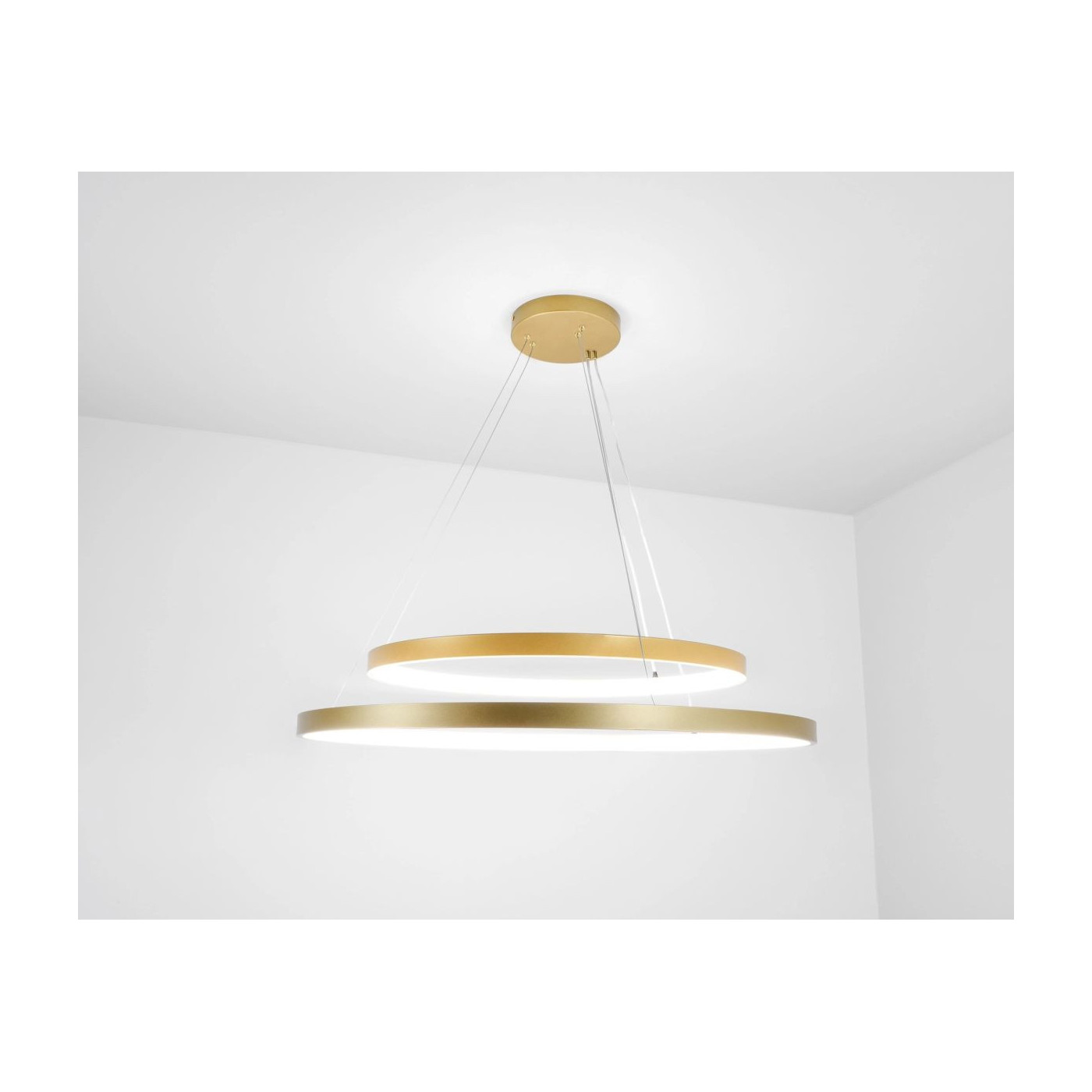 Lampa Wisząca Aplis II Gold 4000K 122203 Aio