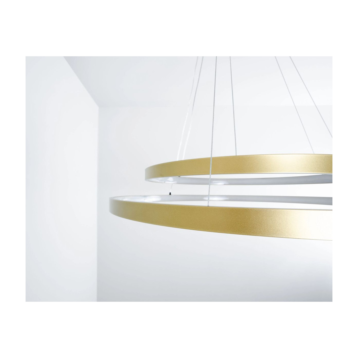 Lampa Wisząca Aplis II Gold 3000K 128203 Aio