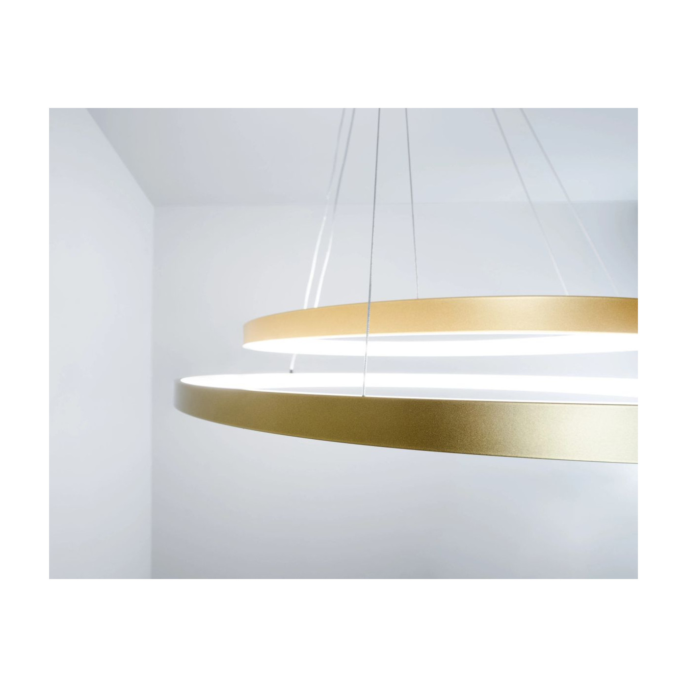 Lampa Wisząca Aplis II Gold 3000K 128203 Aio