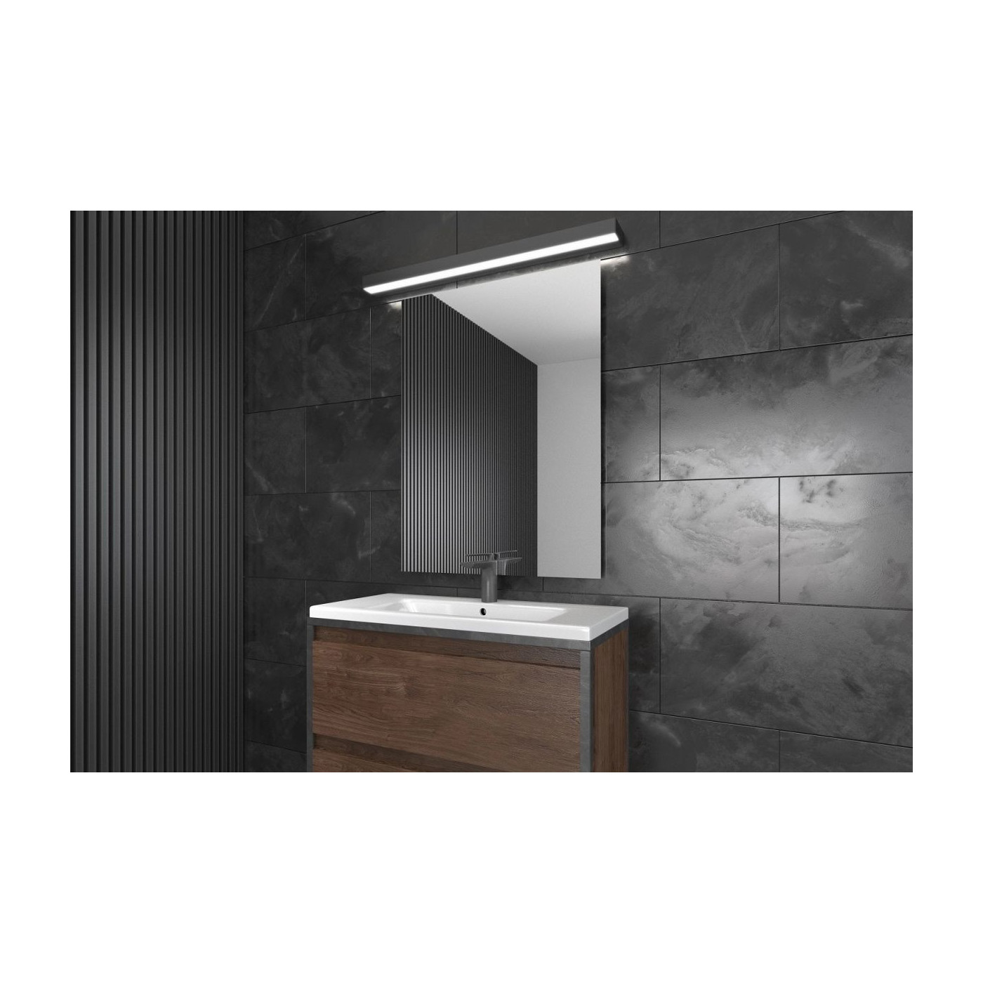 Kinkiet Sipla Wall S Black 3000K 130402 Aio