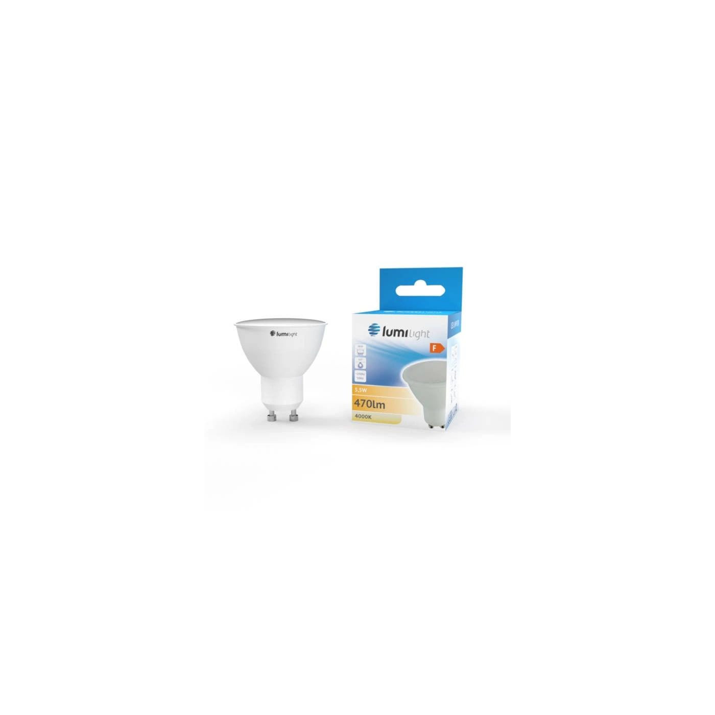 Żarówka Energooszczędna LED JDR GU10 5,5W neutralna 4000K Lumilight