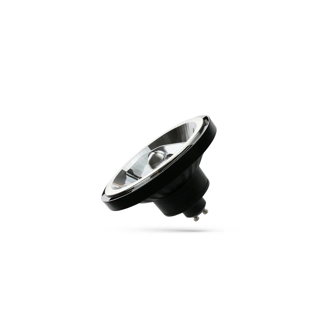 Żarówka LED AR111 GU10 12W 3000K 45st Czarna Spectrum