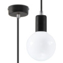 Lampa Wisząca Edison Czarny SL.0152 Sollux