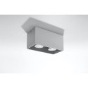 Plafon Quad Maxi Antracyt Ral 7016 SL.0382 Sollux