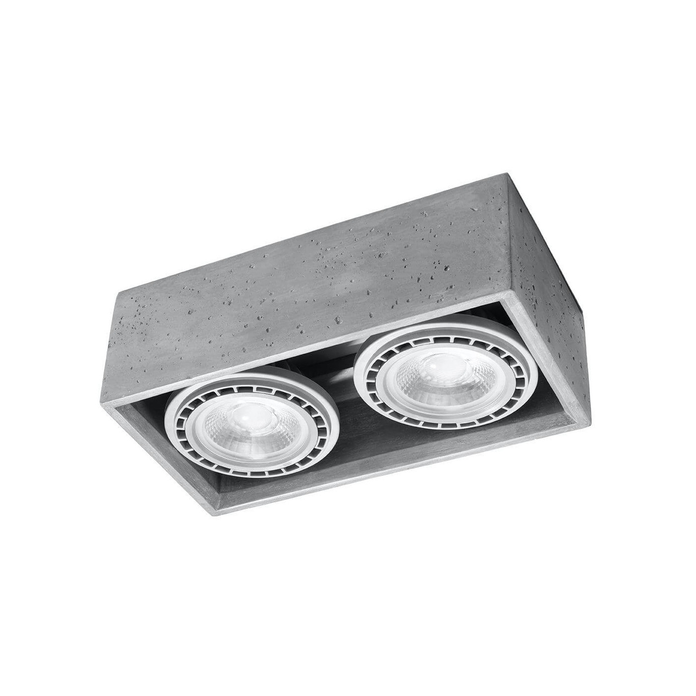 Plafon Quatro 2 Beton SL.0884 Sollux