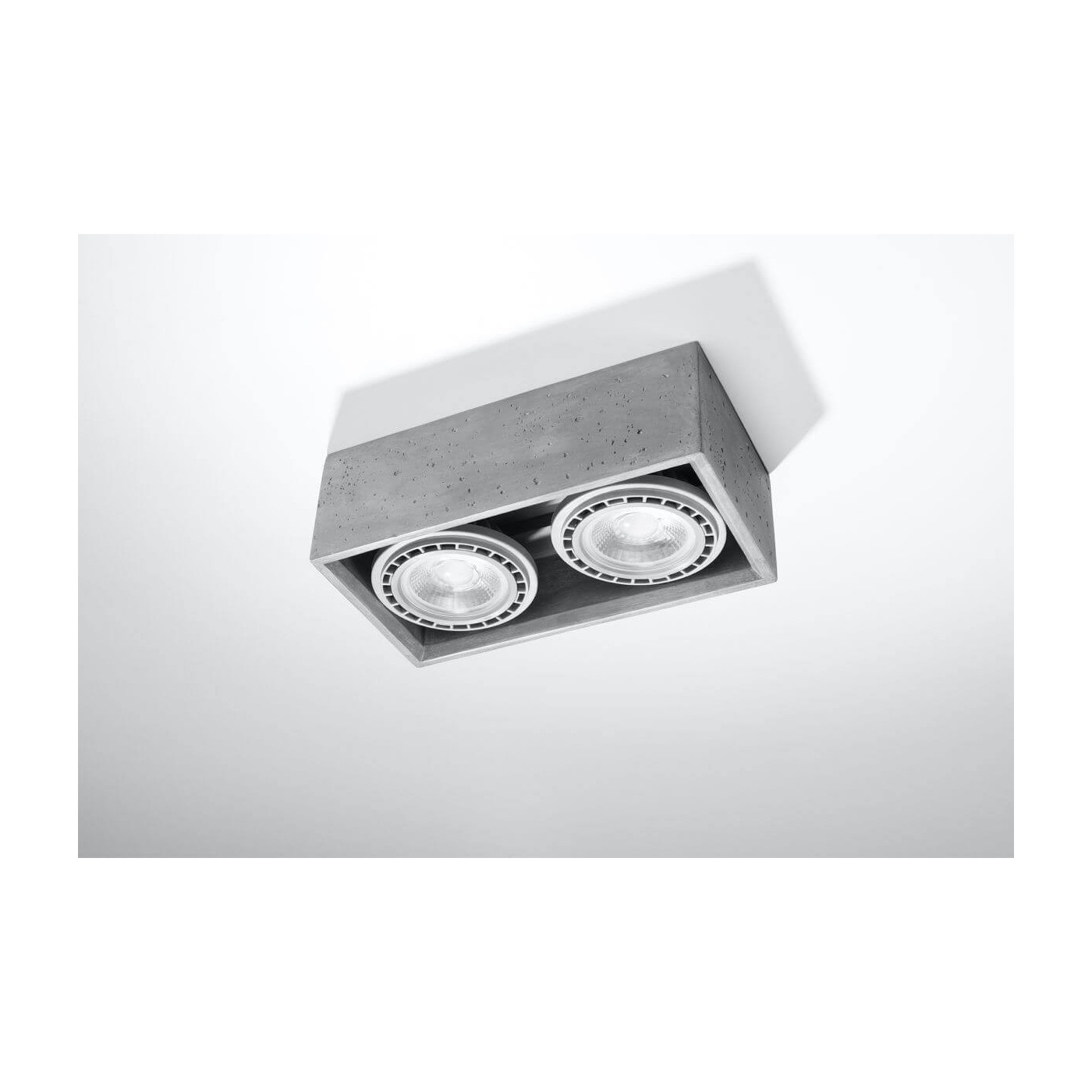 Plafon Quatro 2 Beton SL.0884 Sollux