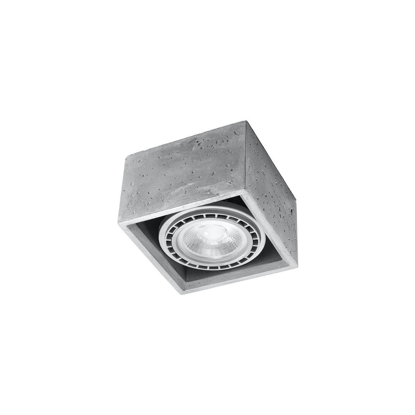 Plafon Quatro 1 Beton SL.0883 Sollux