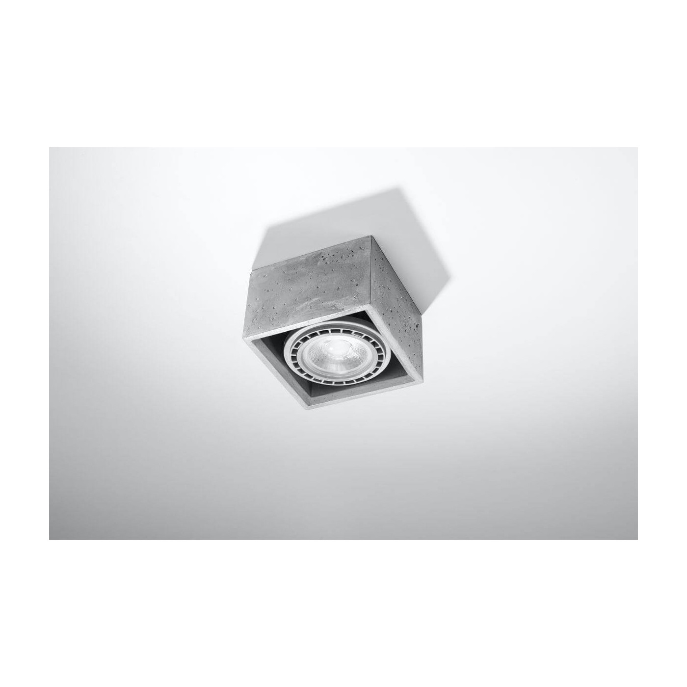Plafon Quatro 1 Beton SL.0883 Sollux
