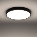 Plafon Onyx 60 czarny LED 3000K Sollux