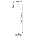 Plafon Alha Y Czarny 9001 Antigo