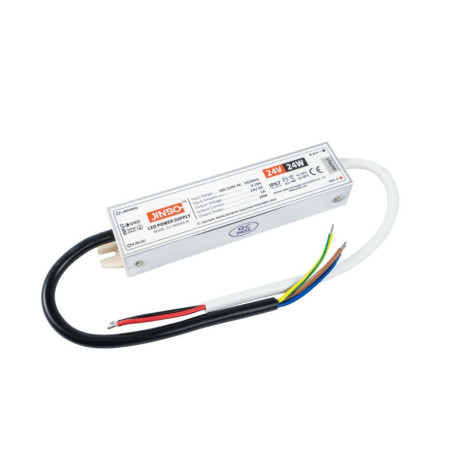 Zasilacz IP67 Do Taśmy LED - 24V 1A 24W Kingled