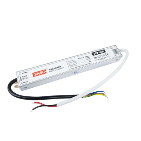 Zasilacz IP67 do taśmy LED - 24V 2.5A 60W Kingled