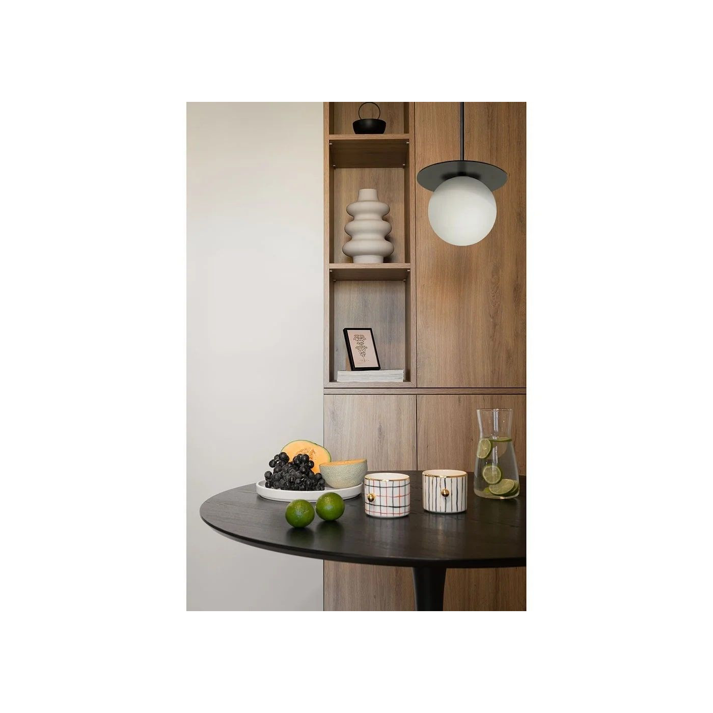 Lampa Wisząca Borra B Czarny BRB122PS0 Ummo