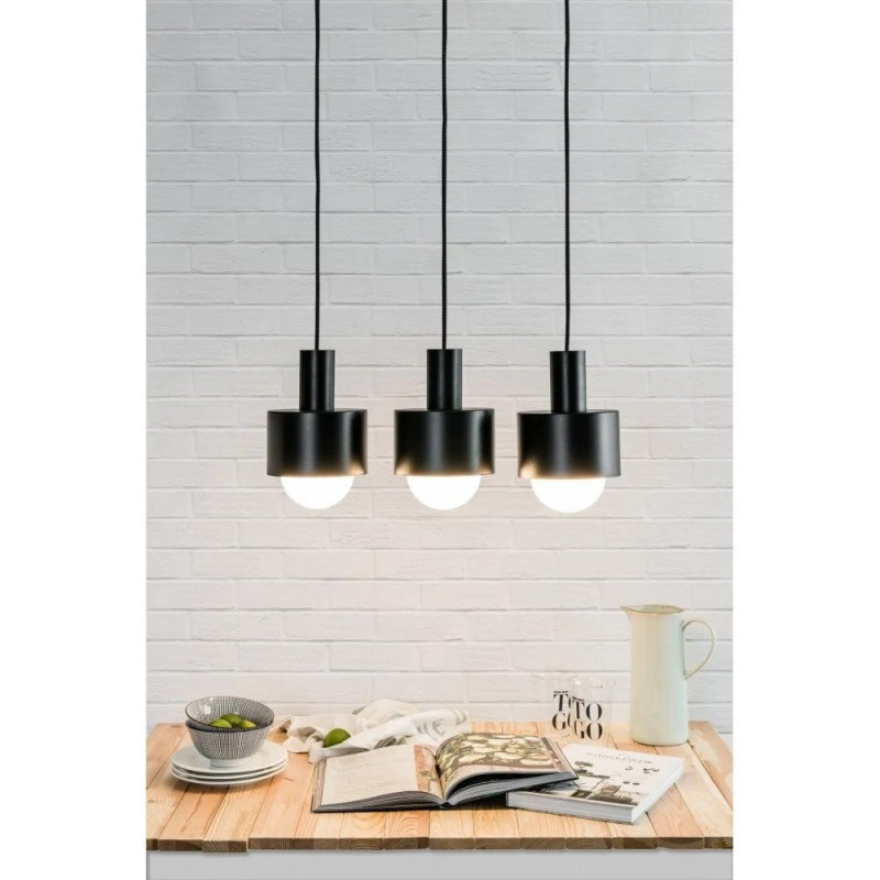 Lampa Wisząca Enkel 3L Czarny EN3322P0 Ummo