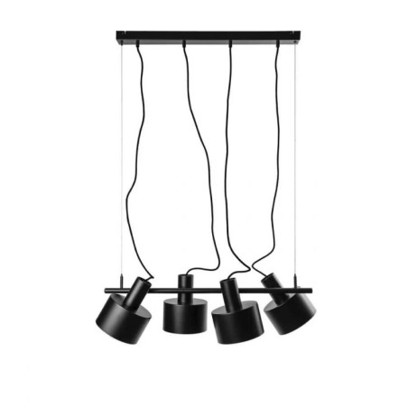Lampa Wisząca Enkel 4 Czarny EN4422P0 Ummo