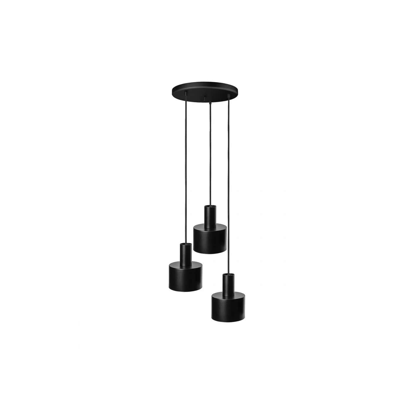 Lampa Wisząca Enkel 3P Czarny EN3322P3 Ummo