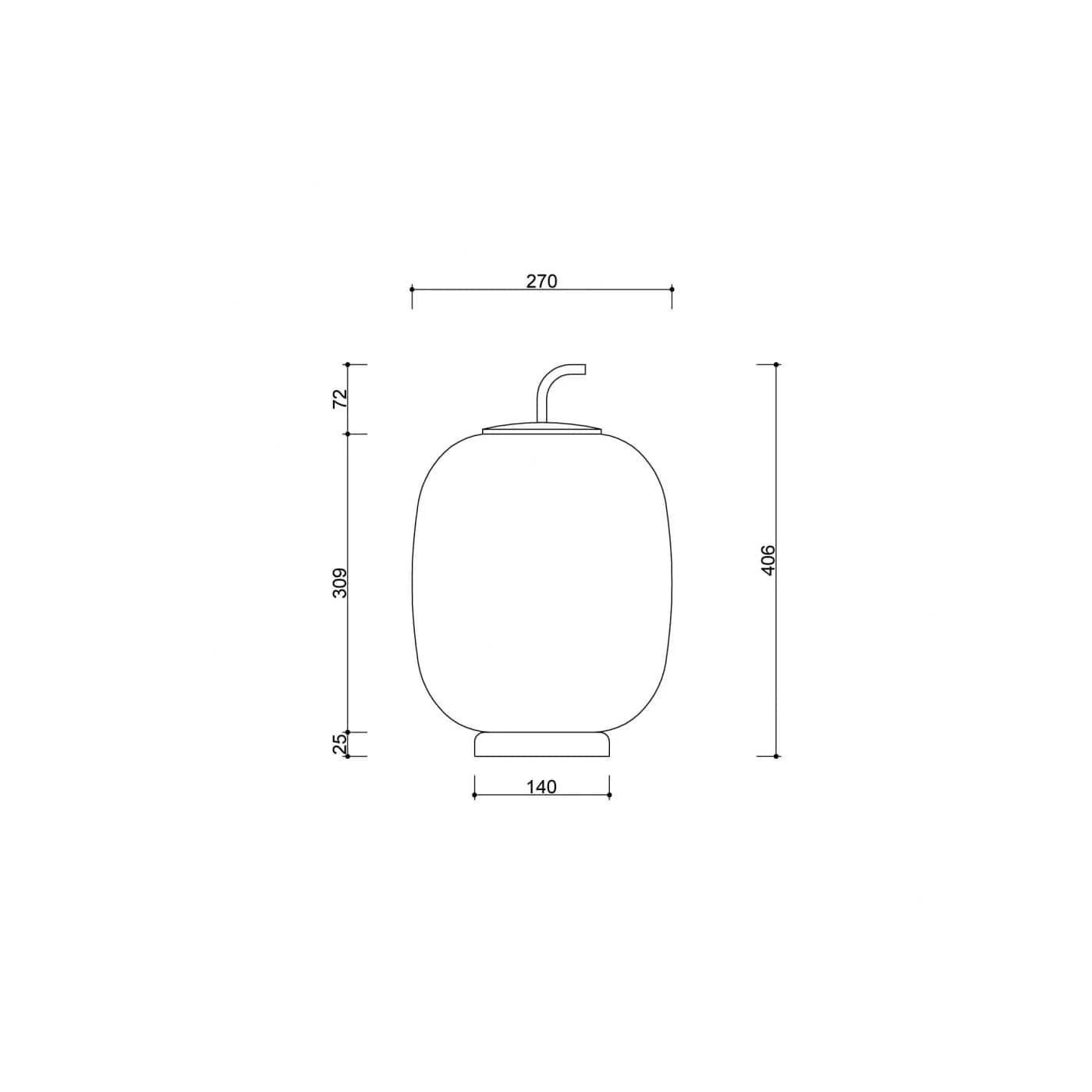 Lampa Stołowa Epli ST Czarny EPS122P1 Ummo