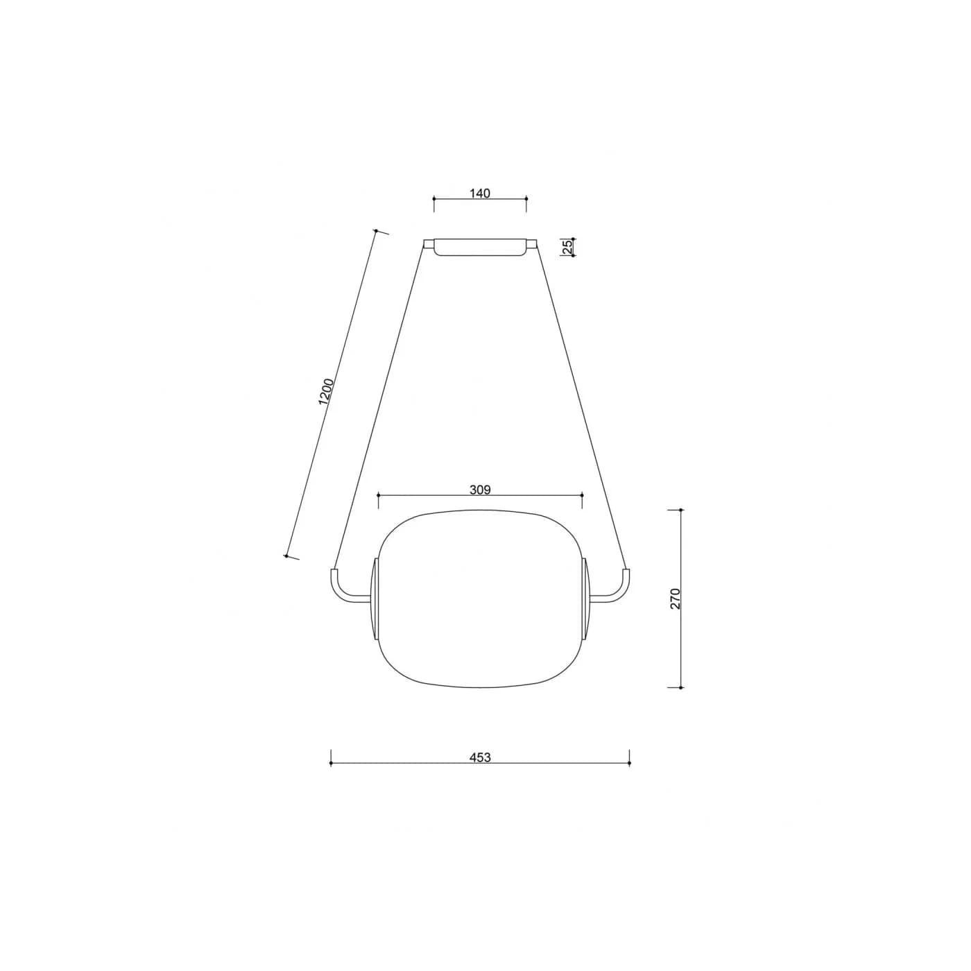 Lampa Wisząca Epli Biały EP0111P0 Ummo
