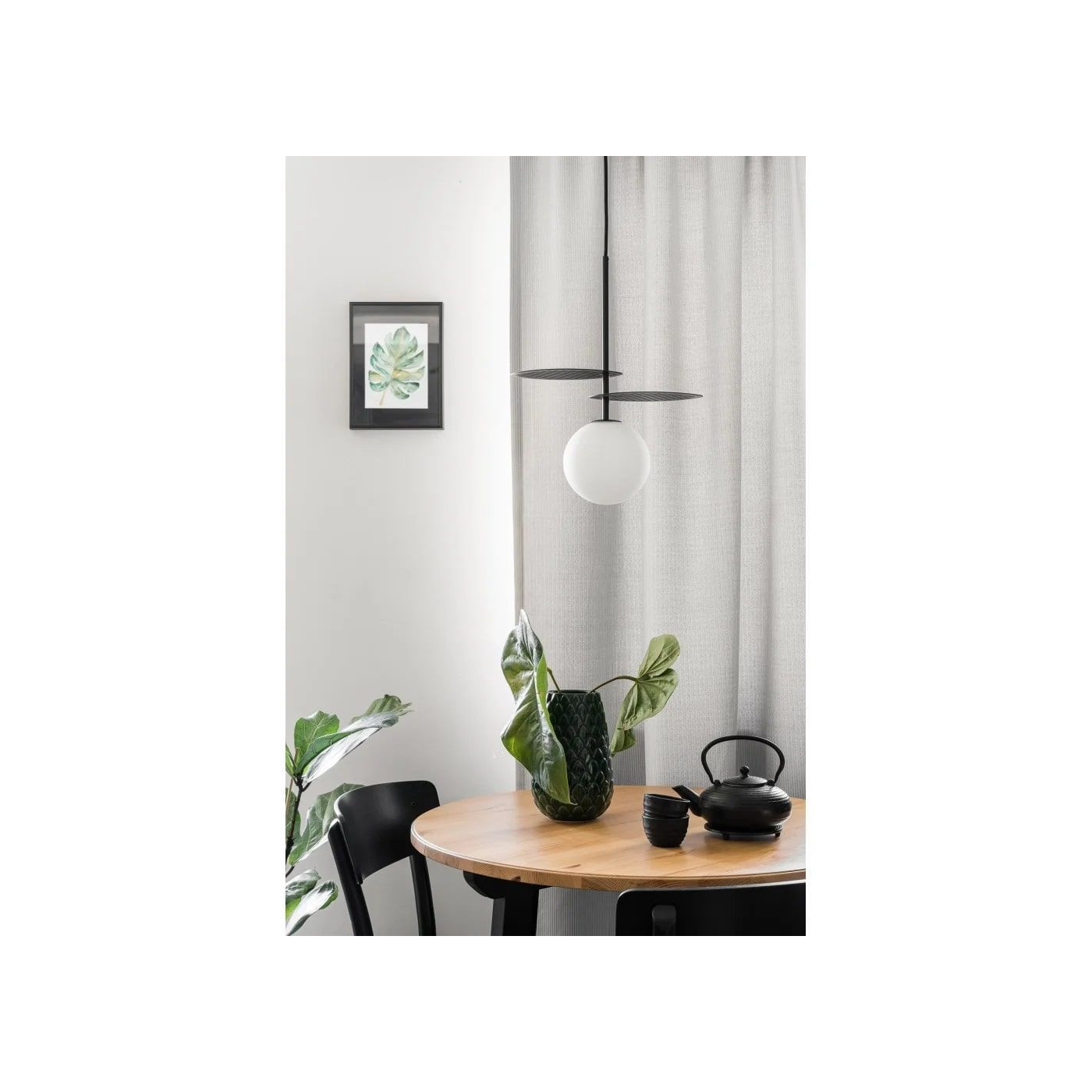Lampa Wisząca Fyllo A Czarny FYA122P0 Ummo