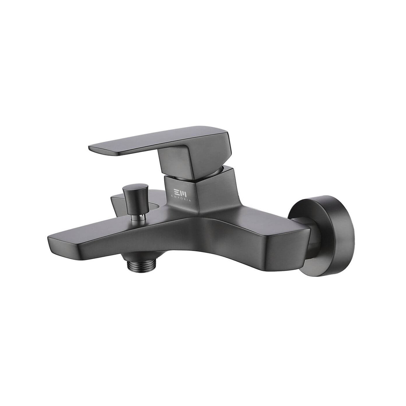 Bateria Wannowa Ścienna Teo Bez Zestawu Prysznicowego Gun Metal 02030BN Emporia