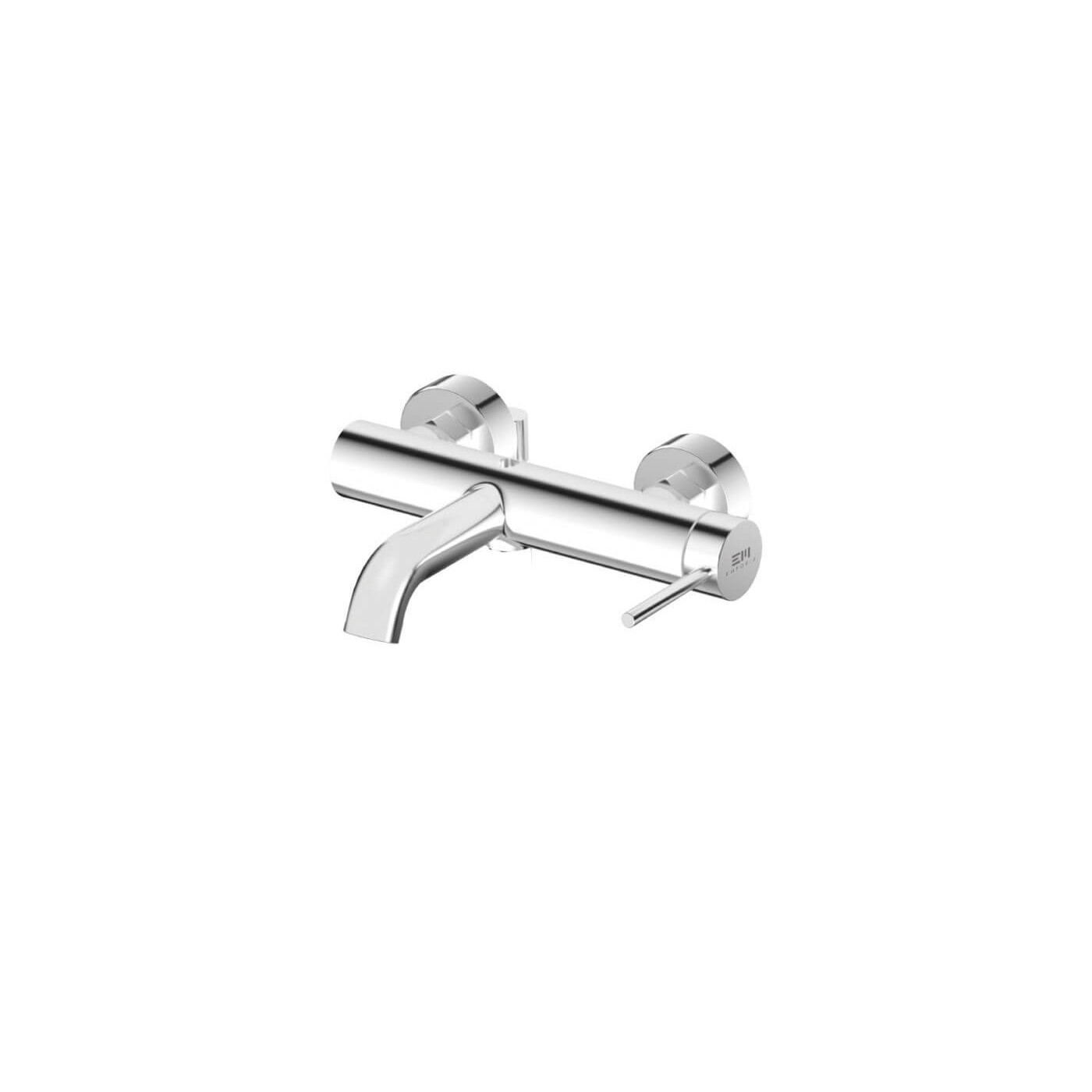 Bateria Wannowa Ścienna Fly Bez Zestawu Prysznicowego Chrom 03030CHR Emporia