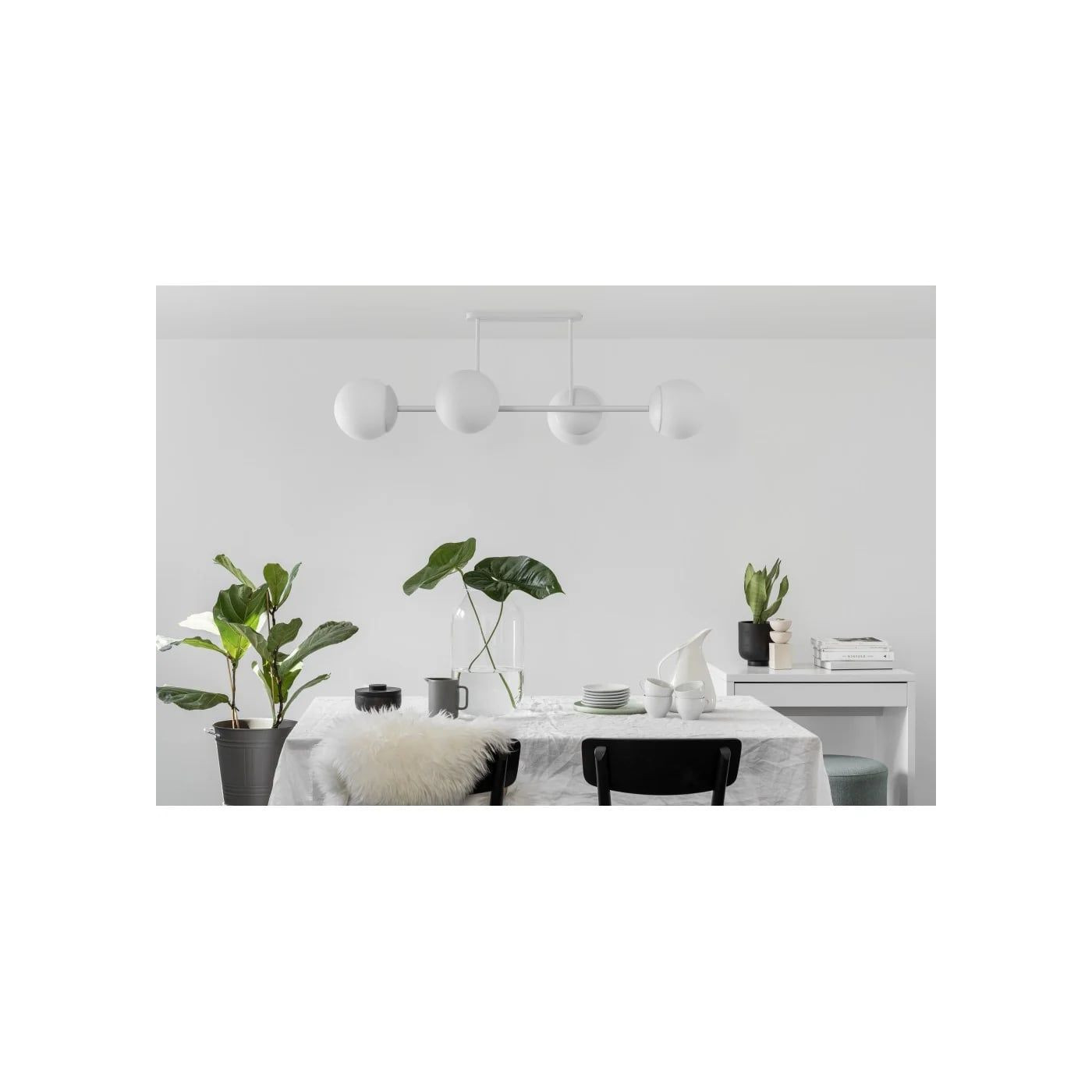 Lampa Wisząca Kop D Biały KPD410S3 Ummo