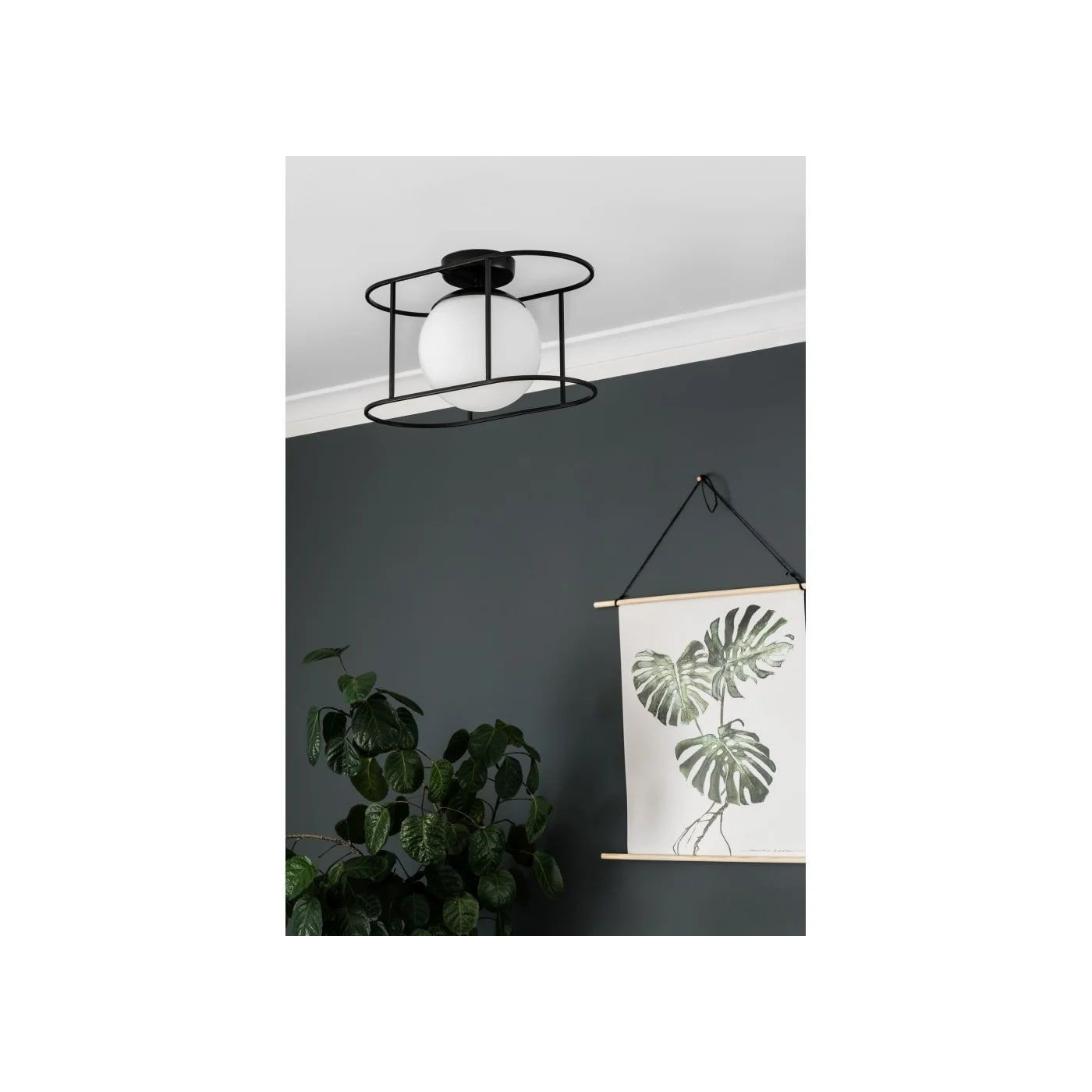 Lampa Wisząca Kuglo B Czarny KUB122B0 Ummo