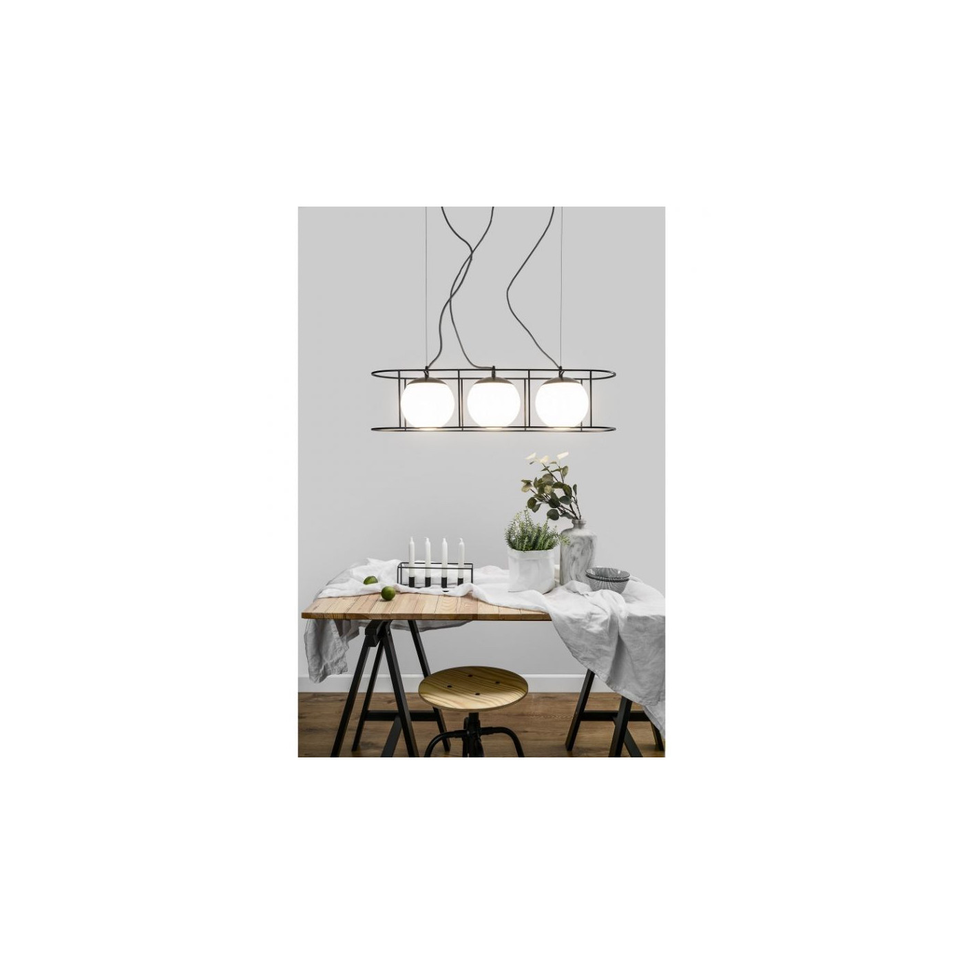Lampa Wisząca Kuglo D Czarny KUD322B0 Ummo