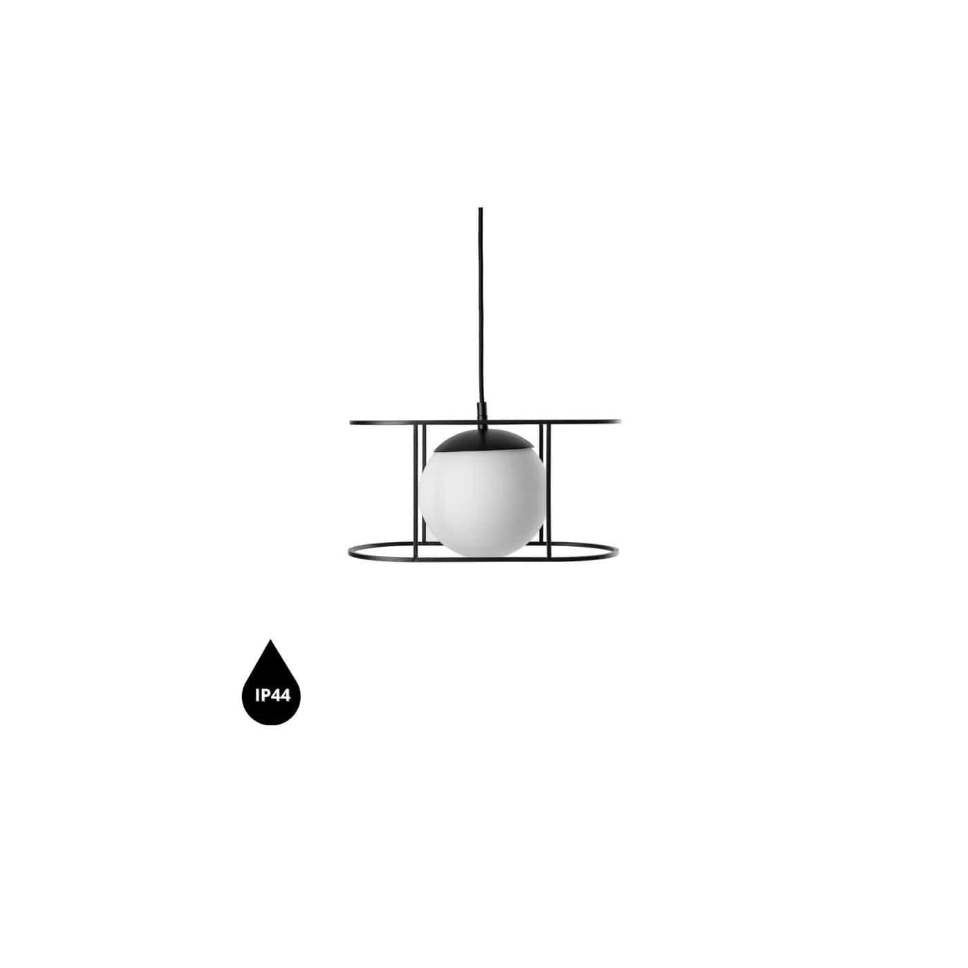 Lampa Wisząca Kuglo B Czarny KUB122BS0 Ummo