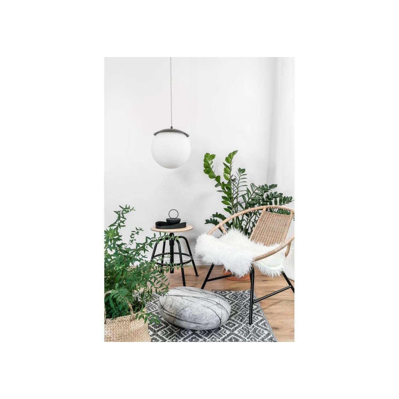 Lampa Wisząca Kuul E Biały KLE111P0 Ummo