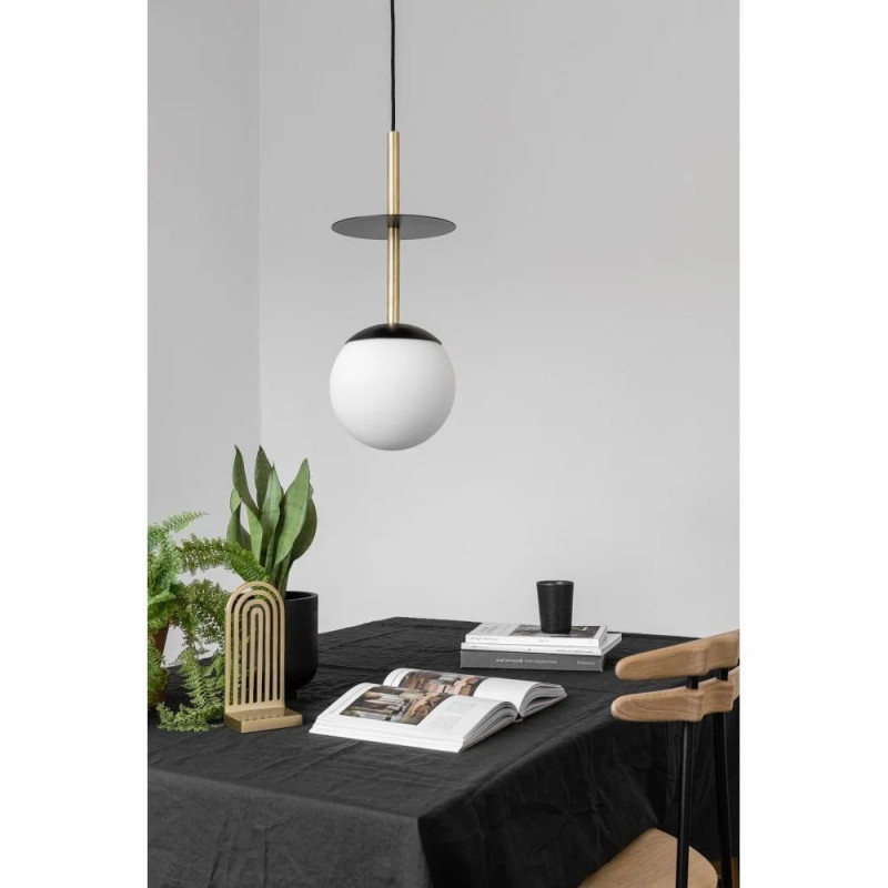 Lampa Wisząca Plaat A Czarno-Złoty PLA132P0 Ummo