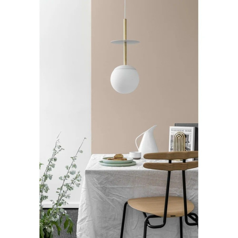 Lampa Wisząca Plaat A Złoto-Biały PLA131P0 Ummo