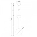 Lampa Wisząca Gladio Biały GLA111P0 Ummo