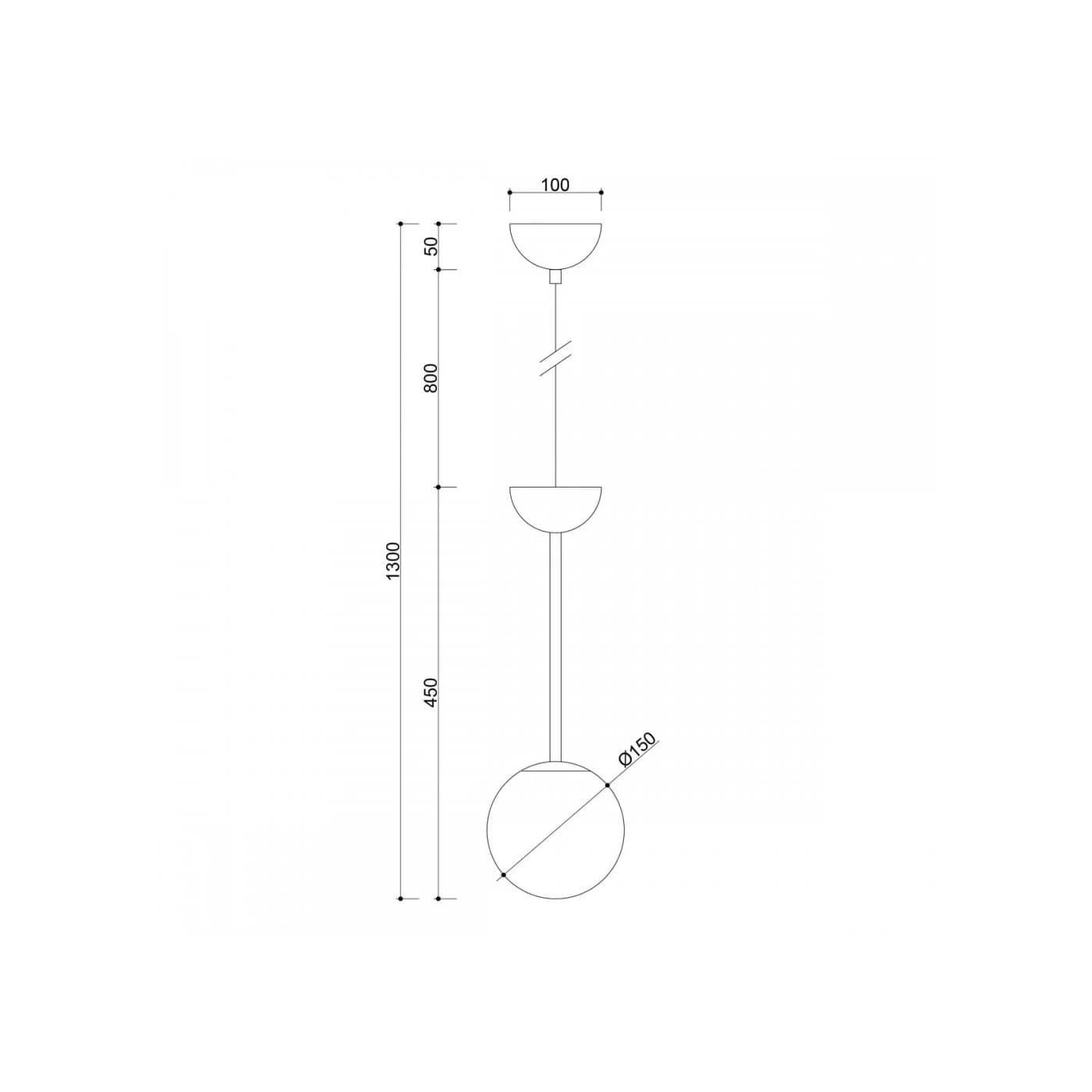 Lampa Wisząca Gladio Biały GLA111P0 Ummo