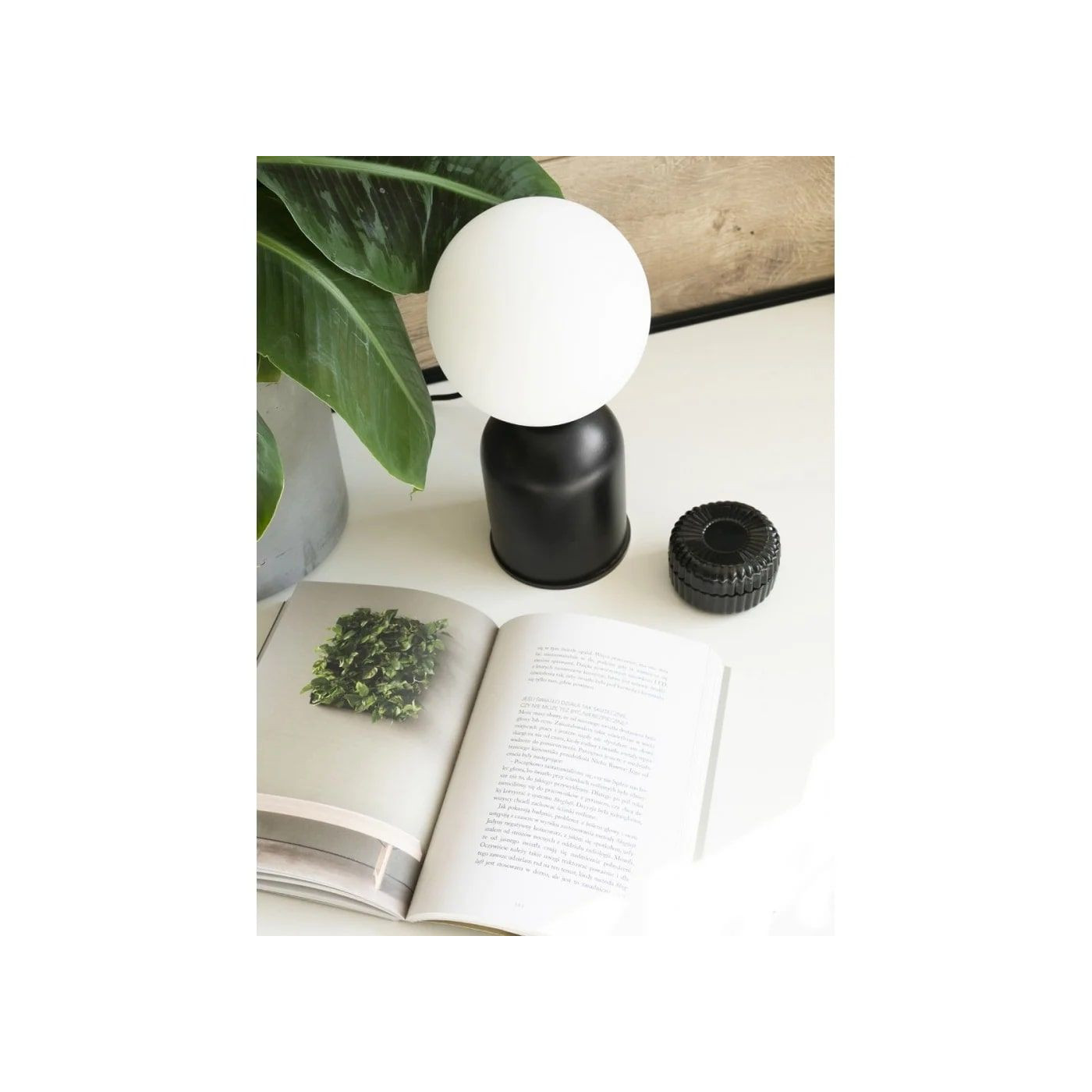 Lampa Stołowa Luoti ST Czarny LUS122P1 Ummo