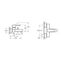 Bateria Wannowo-Prysznicowa Root R Miedź A4272526EXP Vitra