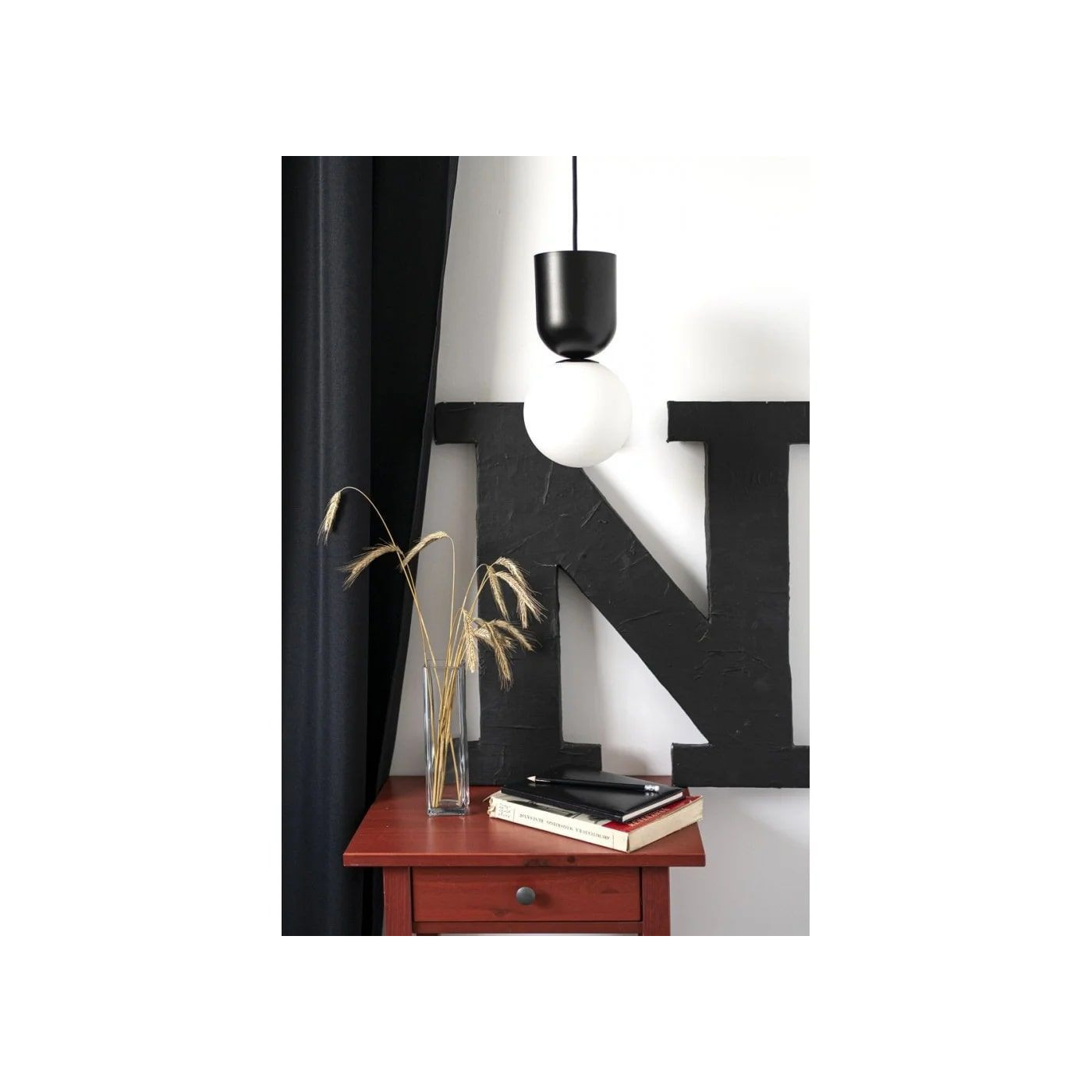 Lampa Wisząca Luoti Czarny LUA122P0 Ummo