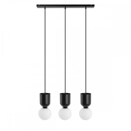 Lampa Wisząca Luoti 3L Czarny LUL322P0 Ummo