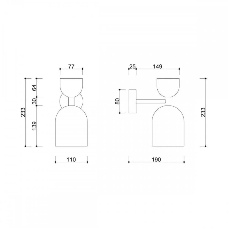 Kinkiet Supuru W Niebieski SUK11320 Ummo