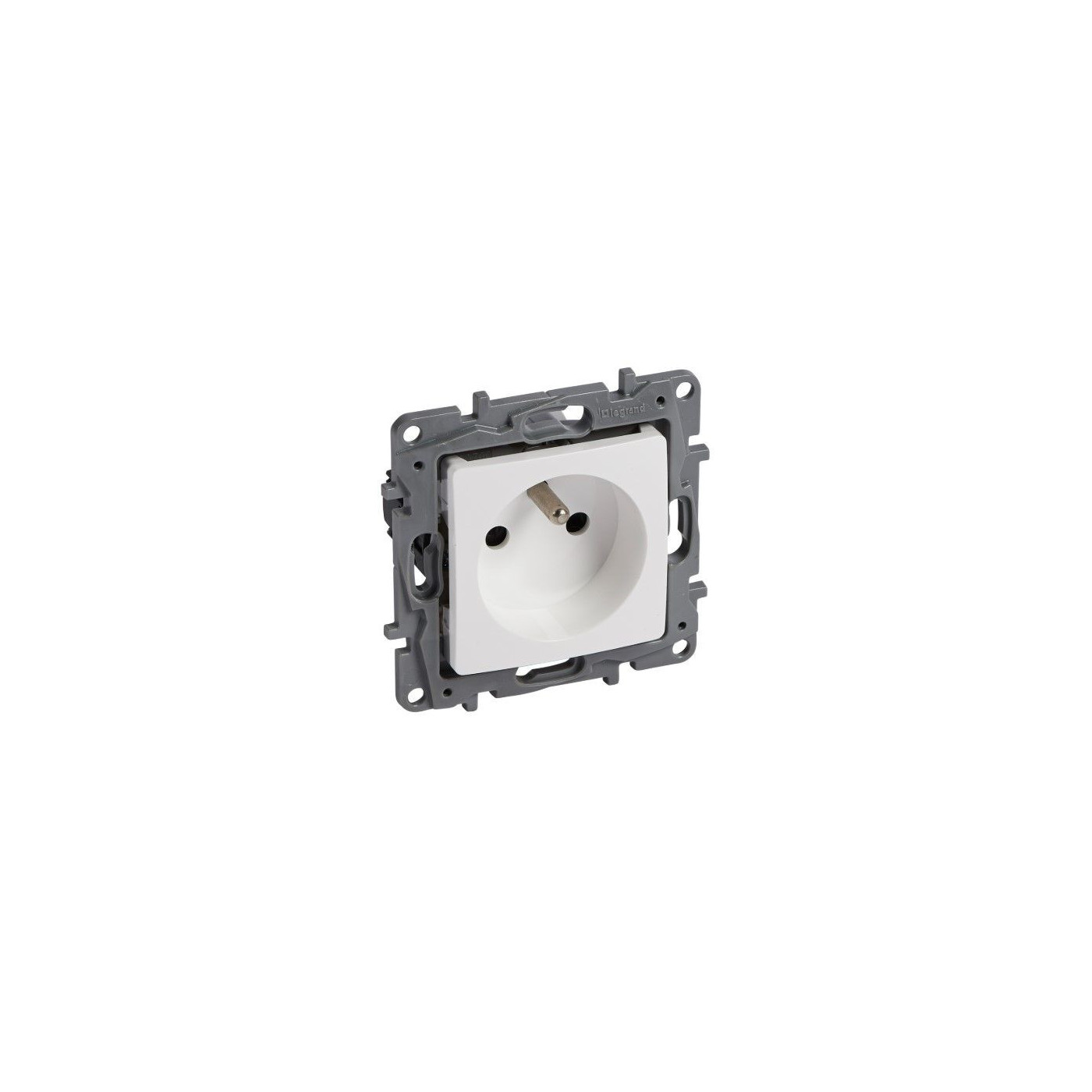 Gniazdo 2P+Z 16A Przesłony Biały Niloe 664536 Legrand
