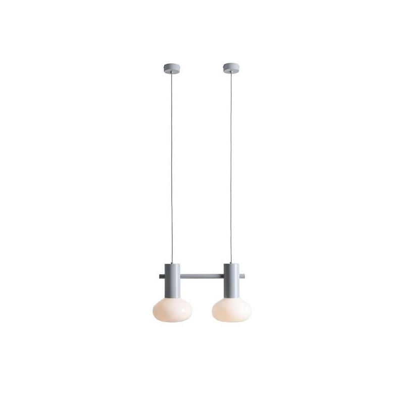 Lampa Wisząca Flo 2 Grey S 7000H22_S Aldex