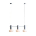 Lampa Wisząca Flo 3 Grey S 7000E22_S Aldex