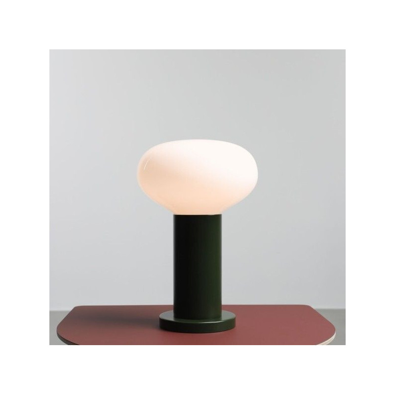 Mała Lampka Stołowa Flo Table Moss S 7000B26_S Aldex