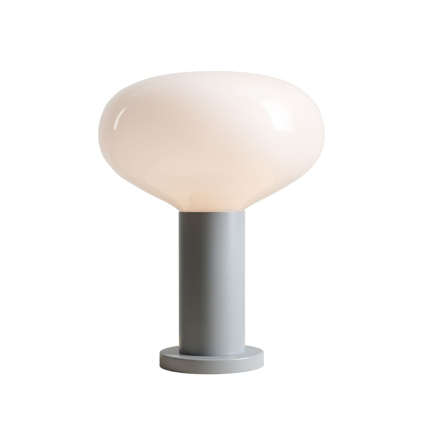 Mała Lampka Stołowa Flo Table Grey M 7000B22_M Aldex